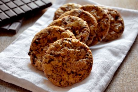 Cookies al cioccolato fondente